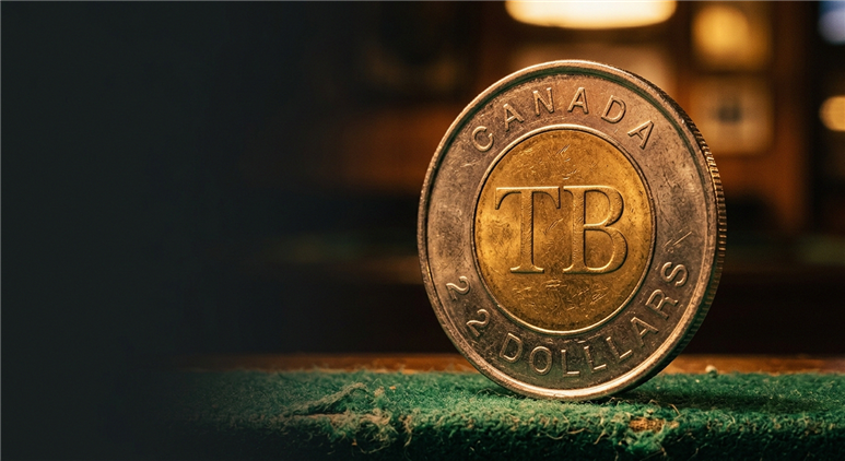 Player holding mobile phone with gaming interface displayed